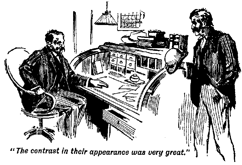 [Illustration: "<i>The contrast in their appearance was very great</i>."]